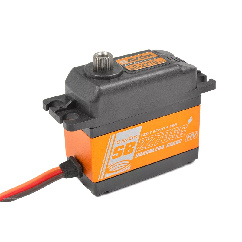 Savox SB-2270SG+ HV Digital Brushless Servo 32kg/0.12s@7.4v SAV-SB2270SG+