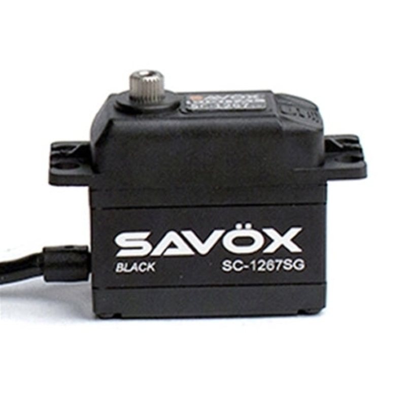 Savox SC-1267SGB HV Black Edition Standard Digital Servo 21kg@7.4v