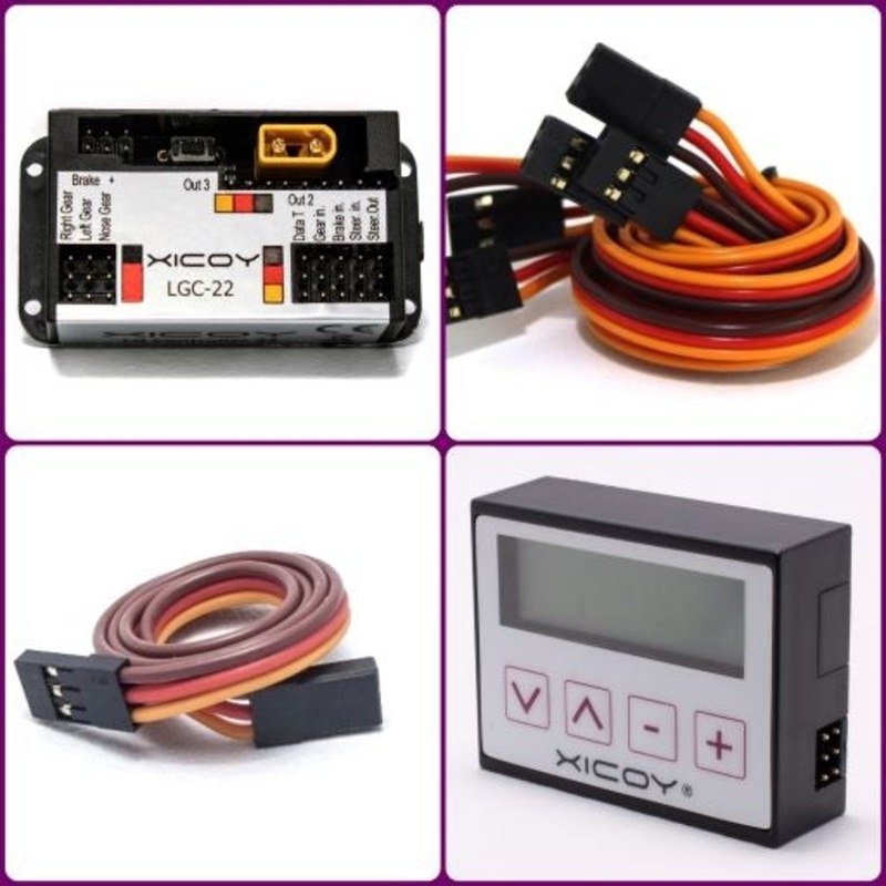Controller and Sequencer for Electric Landing Gear with Display / Programmer LGC22Hd20 by Xicoy
