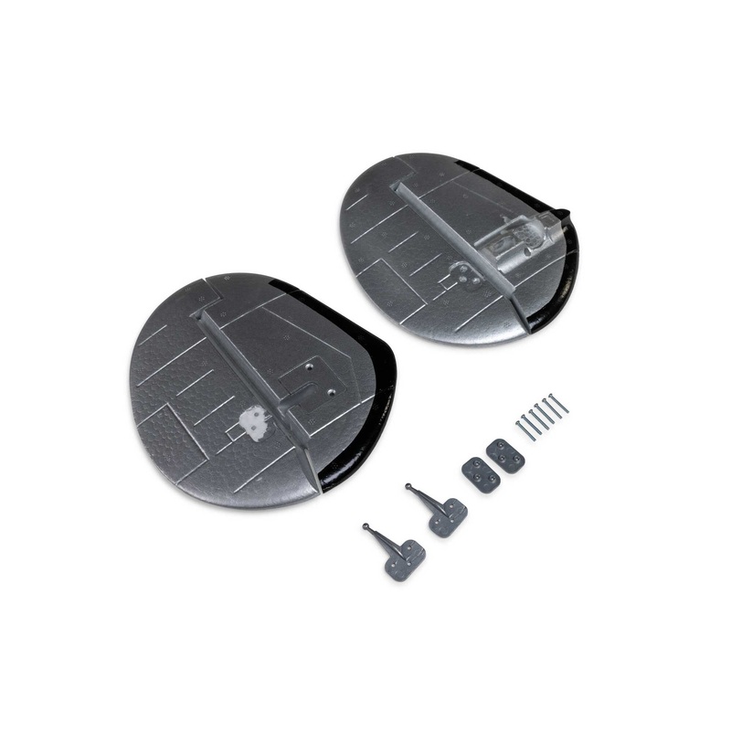 E-Flite Painted Vertical Fins, Left/Right: Beechcraft D18 EFL106256