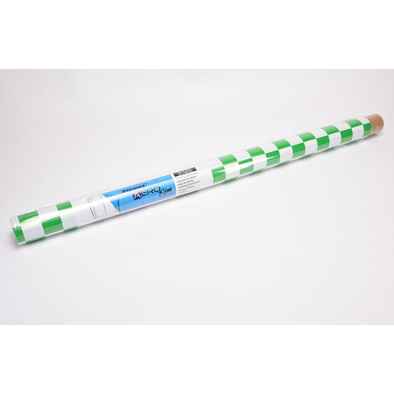 Ripmax Aero Film – Small Chequered Green/White – 2m x 0.6m (Roll) T-AEF-025