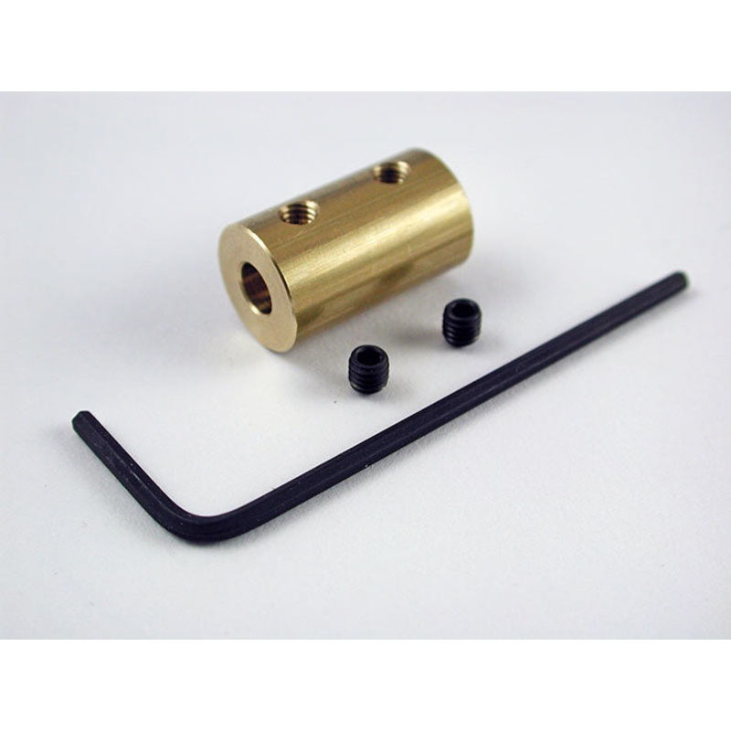 Radio Active Solid Coupling, 4mm to 5mm (ea) RMA574050