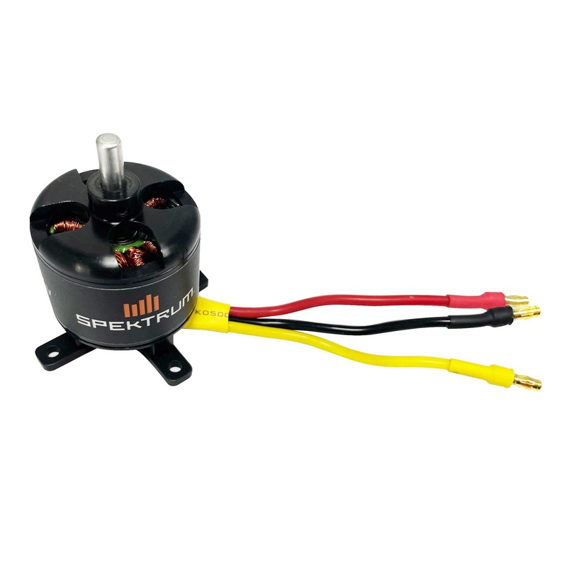 Spektrum Brushless Outrunner Motor; 3720-800Kv, 14-Pole SPMXAM2500
