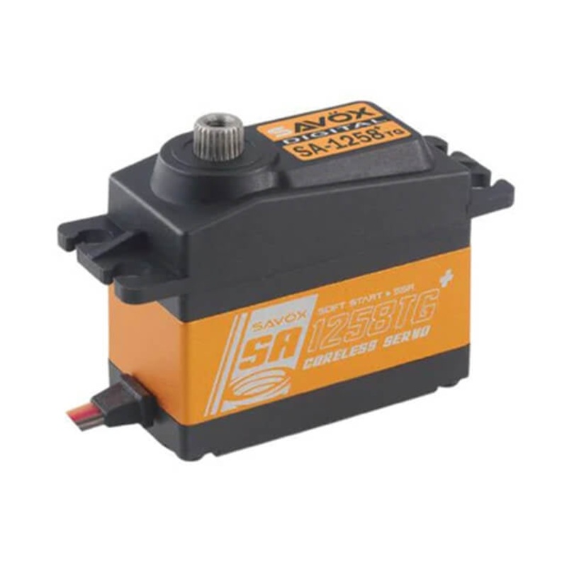 Savox SA-1258TG+ Standard Size Coreless Digital Servo With Soft Start 0.08s/12kg@6v SA1258TGP
