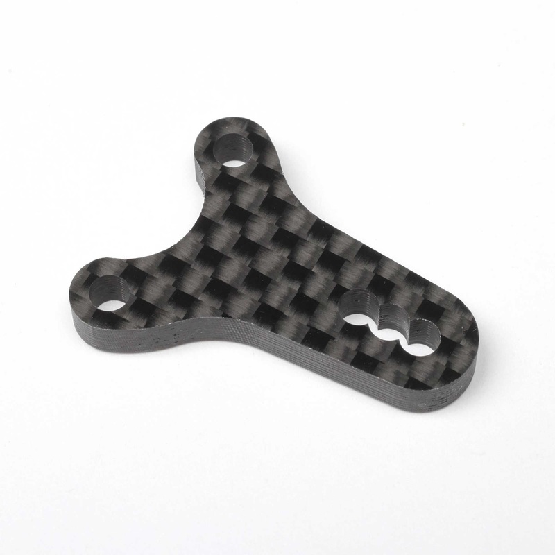TLR Carbon Bell Crank Plate, V2: 22X-4 TLR231103