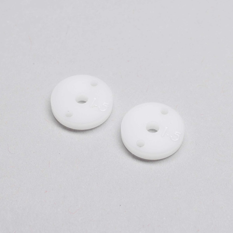 TLR Machined Shock Pistons, 2.3mm, 2 x 1.5mm, G3 (2) TLR333022