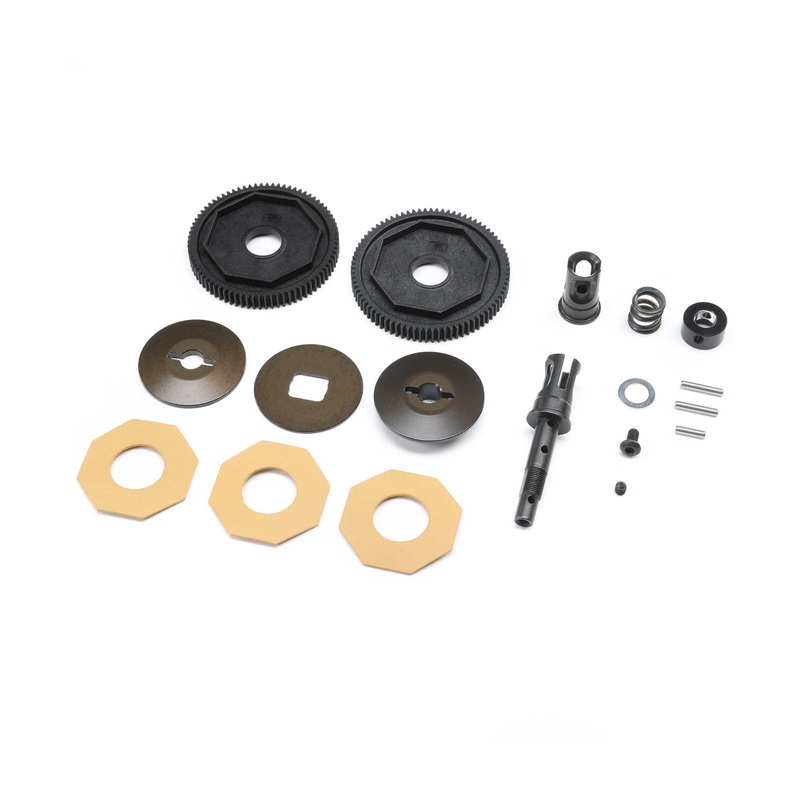 TLR Slipper Assembly, Complete: 22X-4 TLR232137