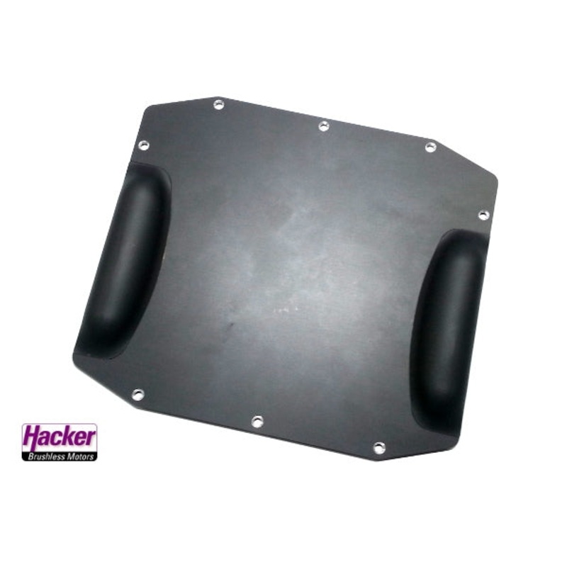 Back Metal Cover for the DS 14/16 Tx DUPLEX 2,4EX Black