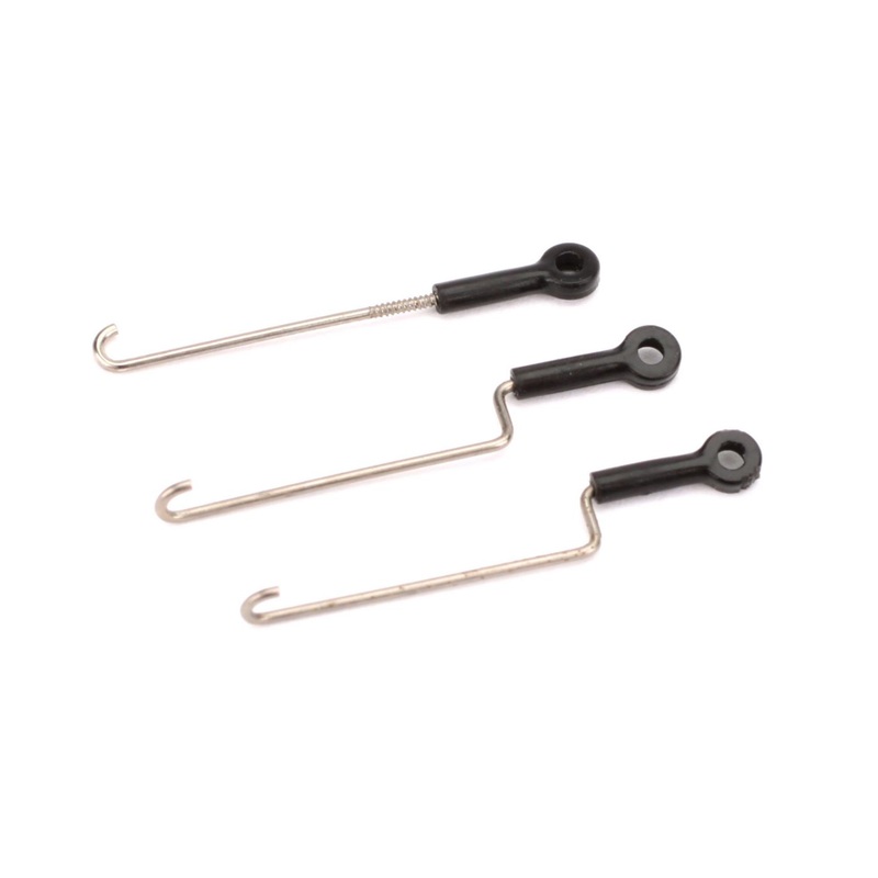 Blade Servo Pushrod Set with ball links: nCP X BLH3308