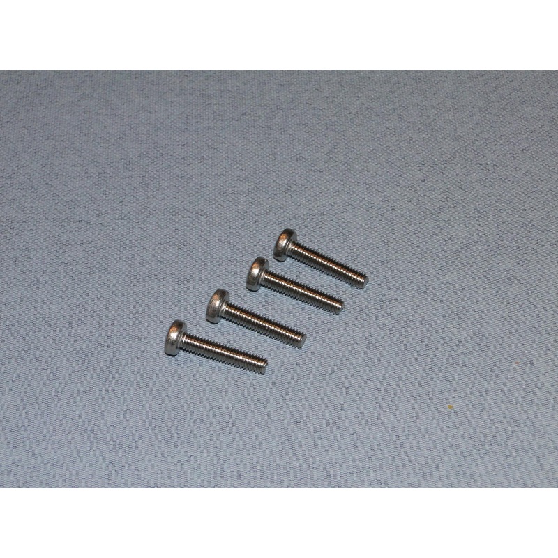 Radio Active Stainless Steel Pozi Pan Head Screw M4x20mm (Pk4) SCR04/20M4