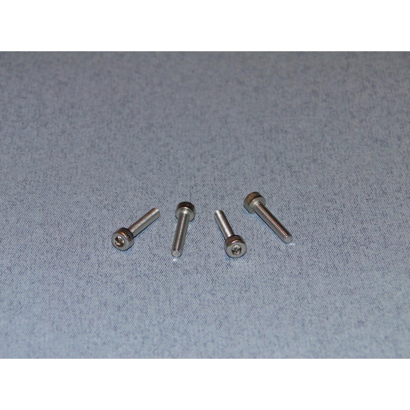 Radio Active Stainless Steel Socket Head Screw M3x16mm (Pk4) SCR01/16M3