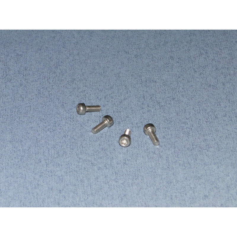 Radio Active Stainless Steel Socket Head Screw M3x8mm (Pk4) SCR01/08M3