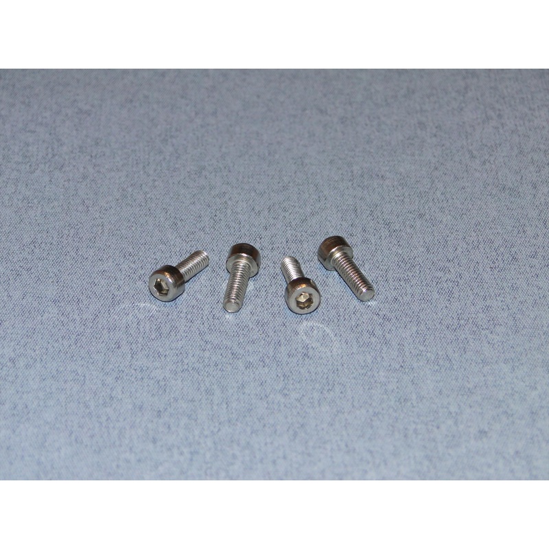 Radio Active Stainless Steel Socket Head Screw M4x12mm (Pk4) SCR01/12M4