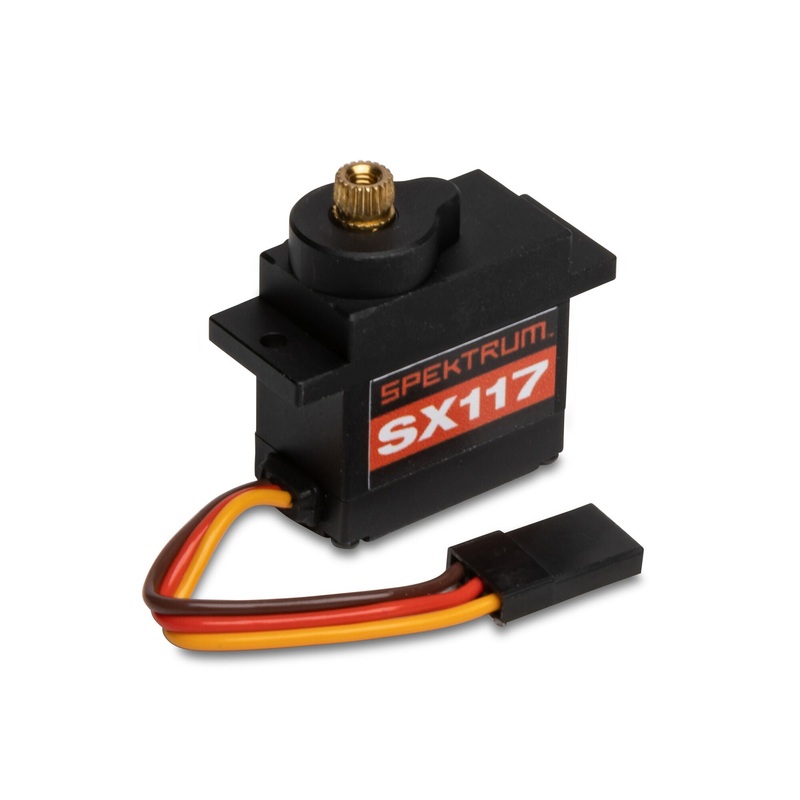 Spektrum SX117 Micro Servo Metal Gear / Case SPMSSX117