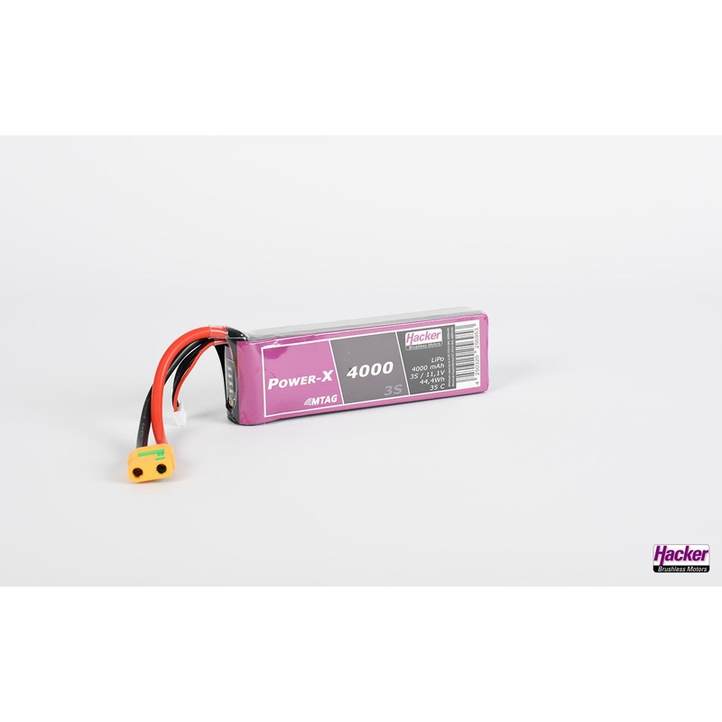 TopFuel LiPo 35C Power-X 4000mAh 3S MTAG Battery from Hacker 94000361