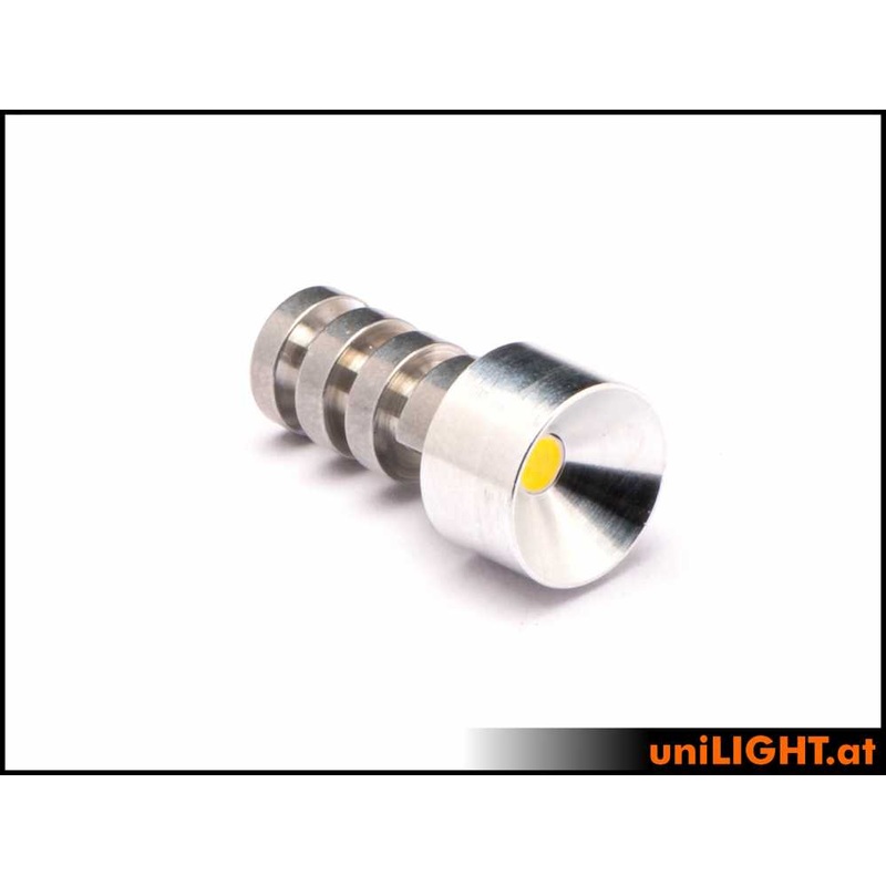 UniLight 10mm Spotlight 2Wx2 – White SPOT10-020×2
