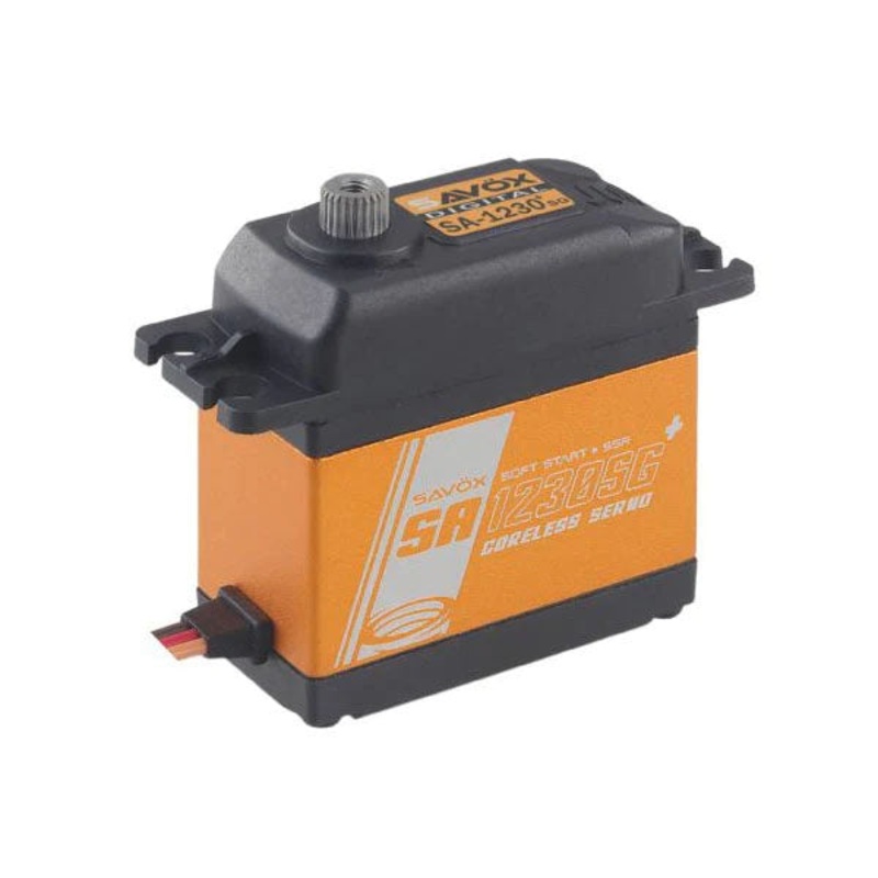 Savox SA-1230SG+ Coreless Digital Servo With Soft Start 0.16s/36kg@6v SA1230SGP