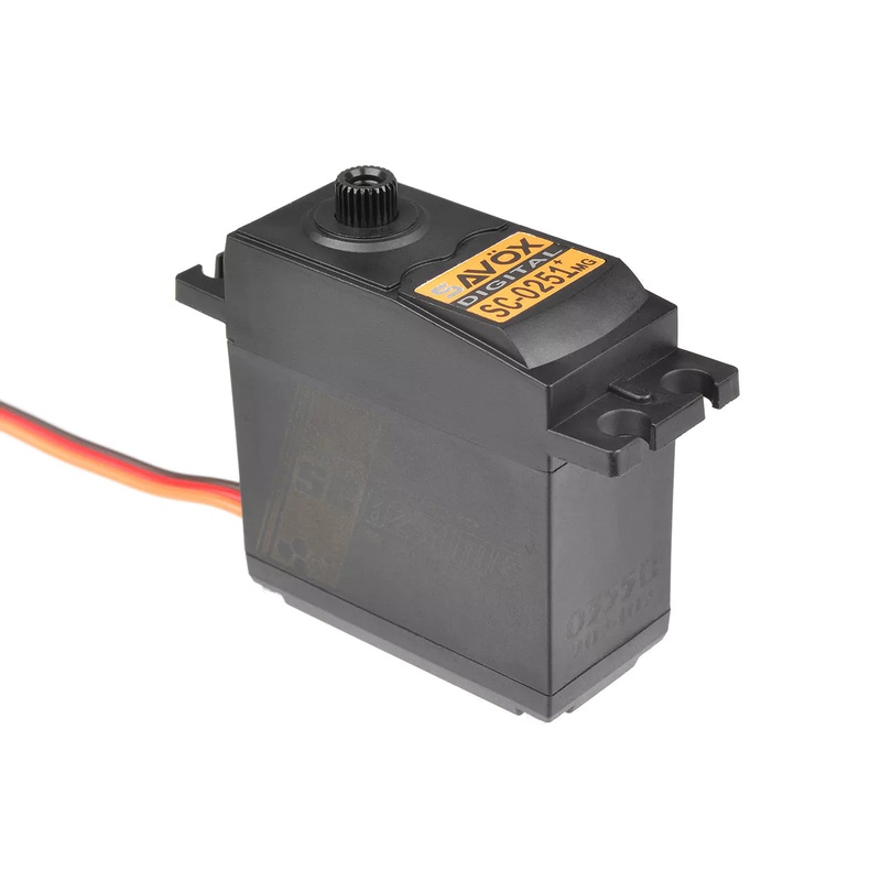 Savox SC-0251MG+ Standard Digital Servo With Soft Start 0.18s/16kg@6v SC0251MGP
