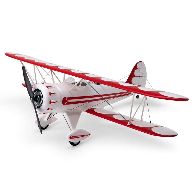 E-Flite UMX Waco BNF Basic with AS3X and SAFE Select – White EFLU53550