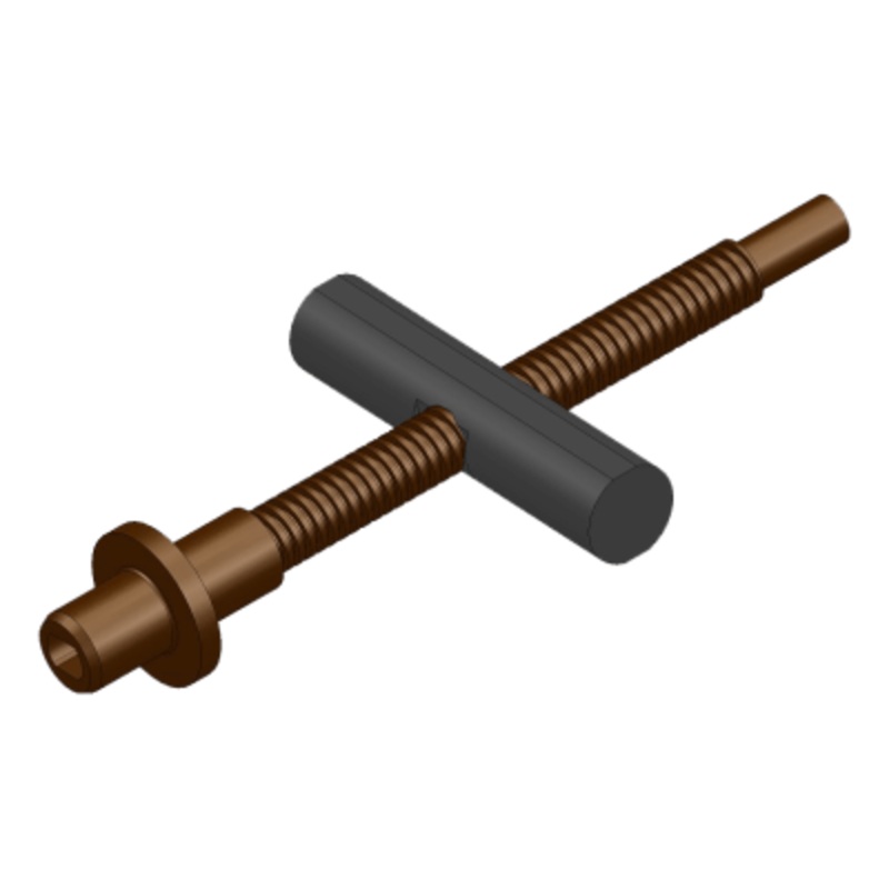 Electron ER-40 Classic Spindle with Square Thread 22ER40 2022-26 with steel damper washers