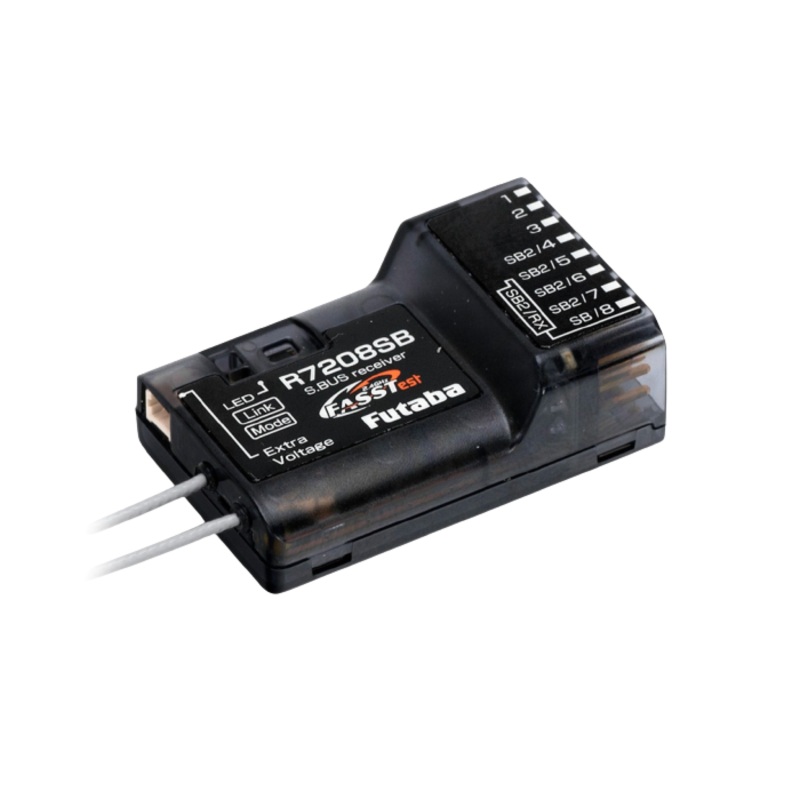Futaba R7208SB 2.4GHz FASSTest Receiver with Dual RX Link Option