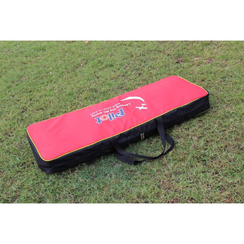 Pilot RC Wing Bag 30cc Skywolf/Trainer Red/Black PIL502
