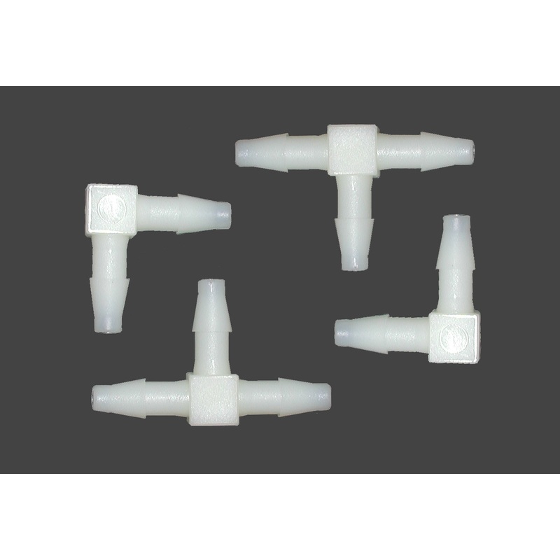 Sullivan Tees and Elbows for 3/16 ID Tubing S477