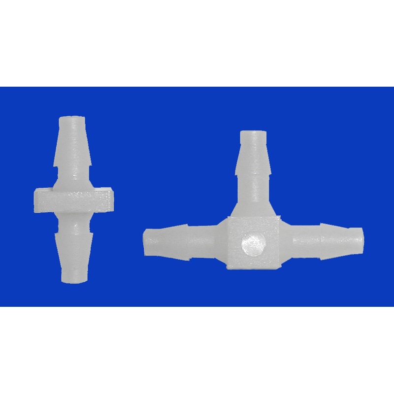 Sullivan Tees and Elbows for 3/32 and 1/8 ID Tubing S486
