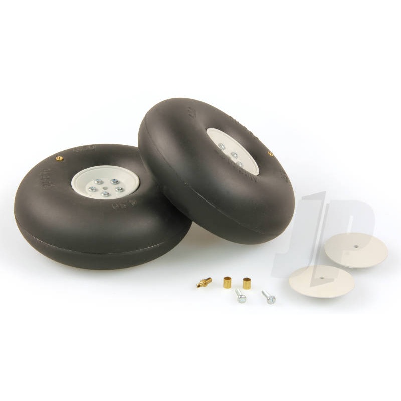 4-1/2 Dubro Smooth Inflatable Wheels DB450RV
