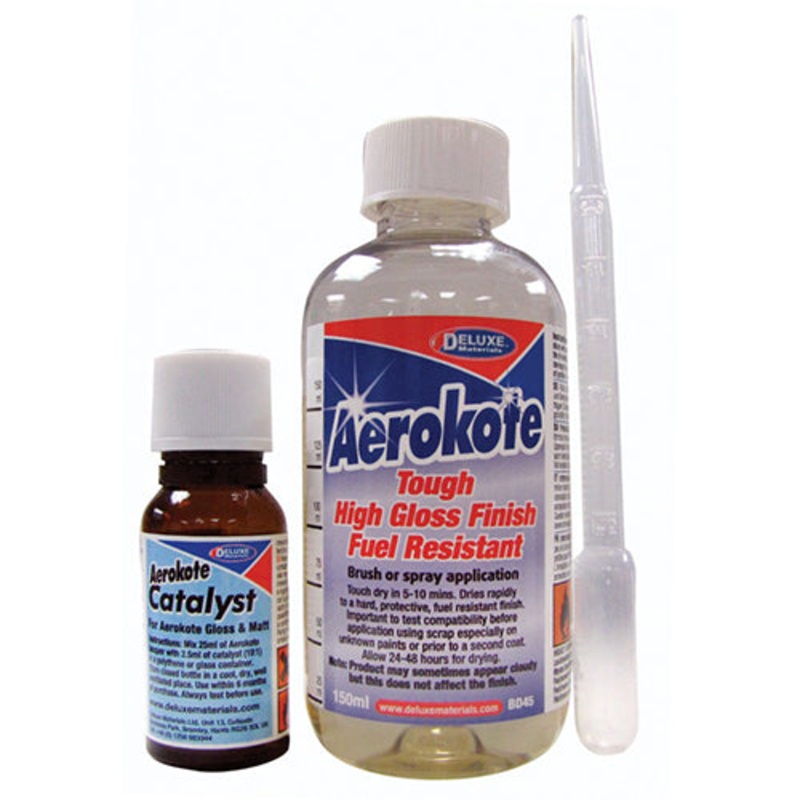 Deluxe Materials Aerokote (Gloss) Fuel Proofer – 150ml BD45