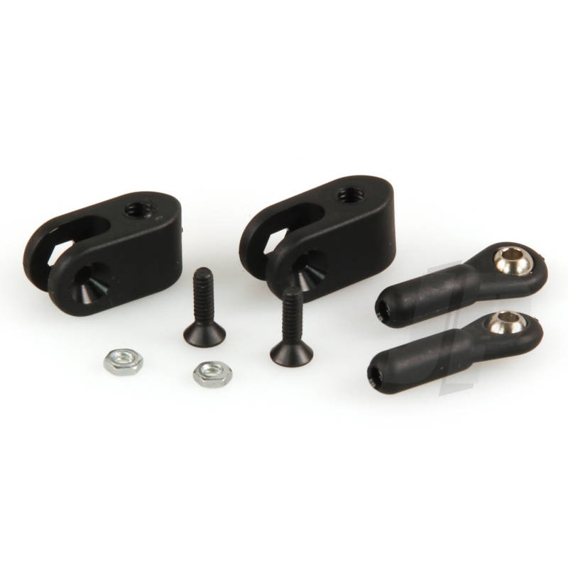Dubro Heavy Duty Clevis 4-40 Ball Link 8-32 (2pcs) DB3365