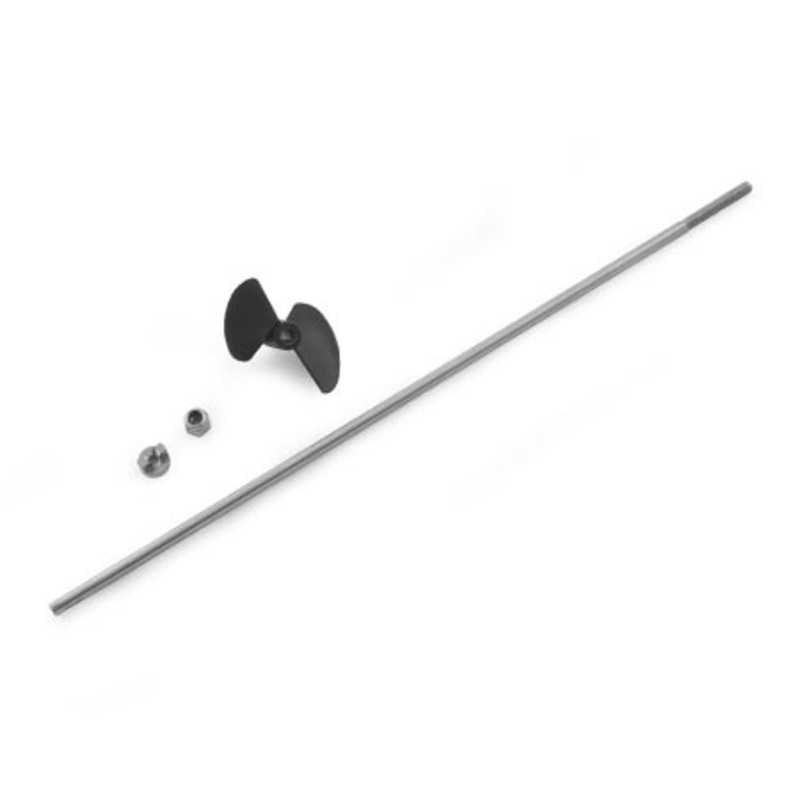 ProBoat Miss Geico 17/Impulse 17 Drive Shaft with Propeller PRB0306