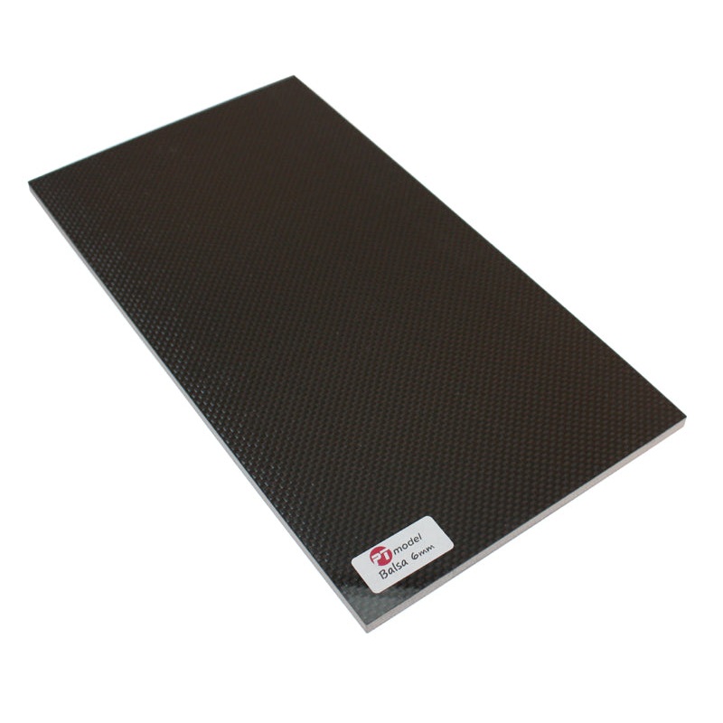 PT Model Carbon + Balsa 6mm + Carbon (290 x 160) PT29166CB
