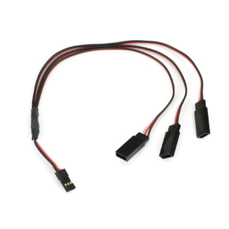 E-Flite 10 – 15 Size Triple Plug Y Harness EFLRYH9TR