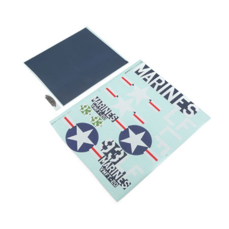 E-Flite Decal Sheet: F4U-4 1.2M EFL8506