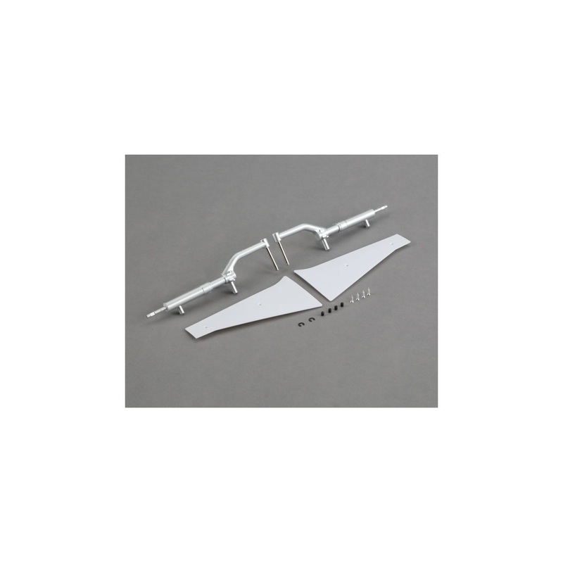 E-Flite Landing Gear Struts & Door Set: P-51D 1.2m EFL8207