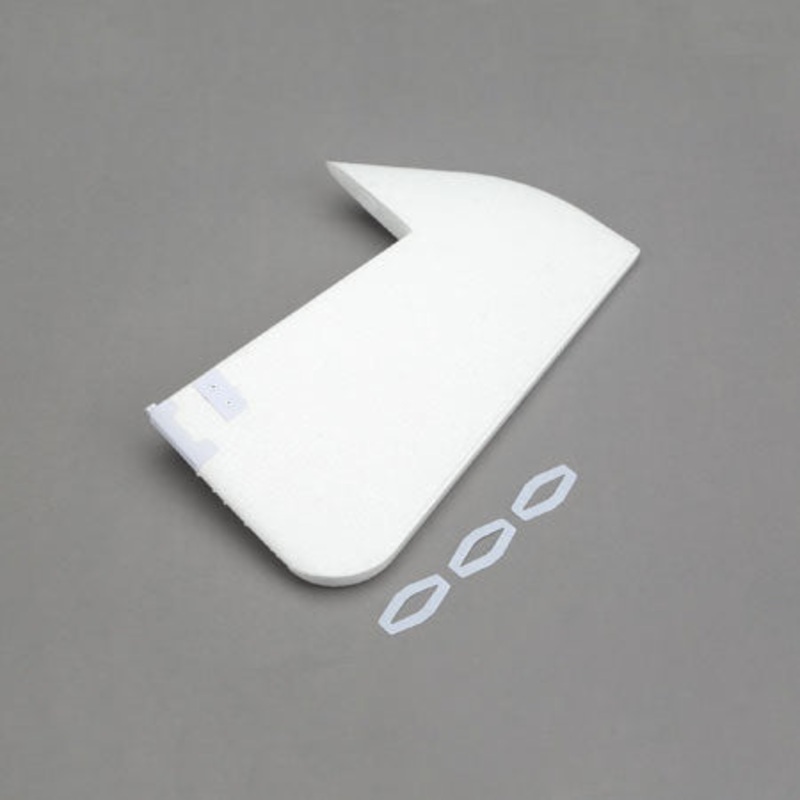E-Flite Rudder: NIGHT visionaire BNF Basic EFL7125