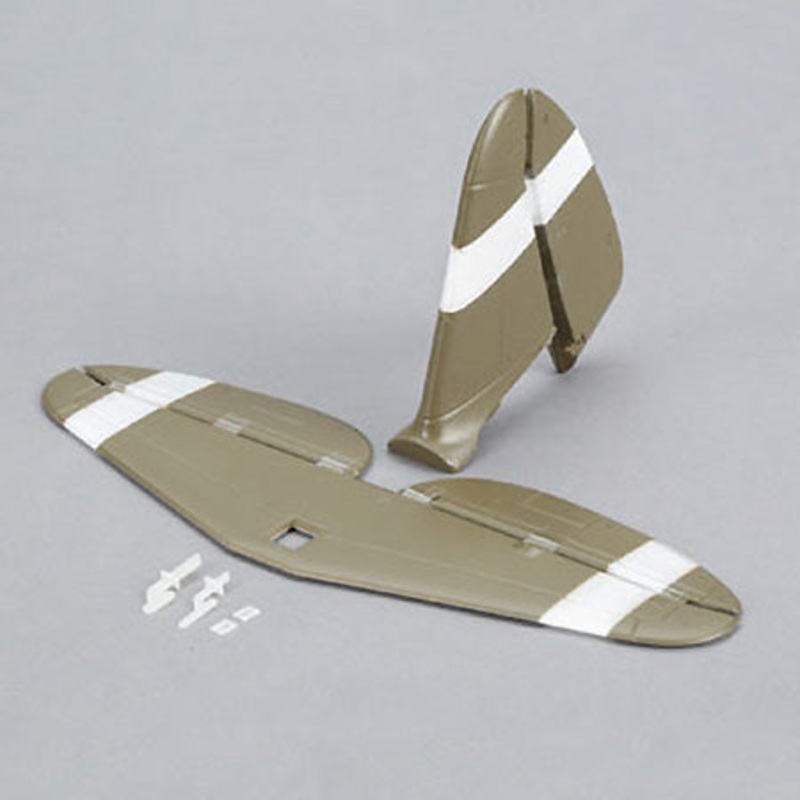 E-Flite Tail Set with Accessories: UMX P-47 BL EFLU3260