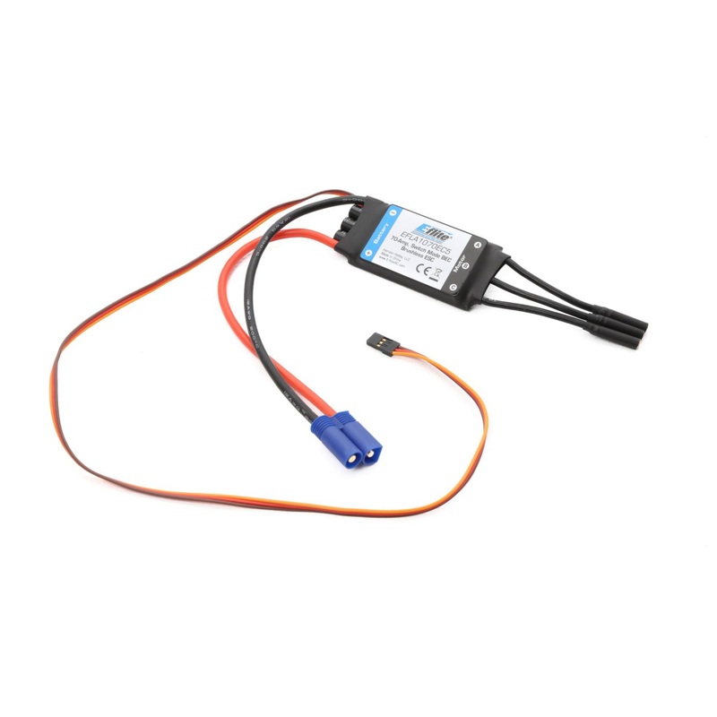 E-Flite 70-Amp Switch Mode BEC Brushless ESC w/EC5 EFLA1070EC5