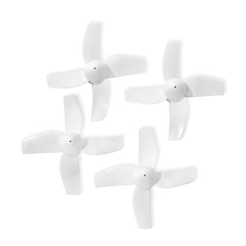 Blade Prop Set (4) White: Inductrix BLH8705