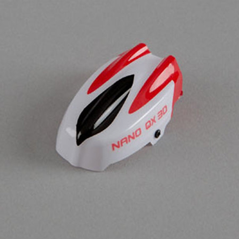 Blade Upper Gray Canopy: Nano QX 3D BLH7103