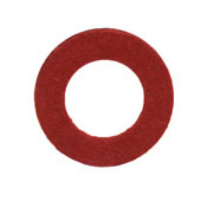 Red Fibre Washers M14