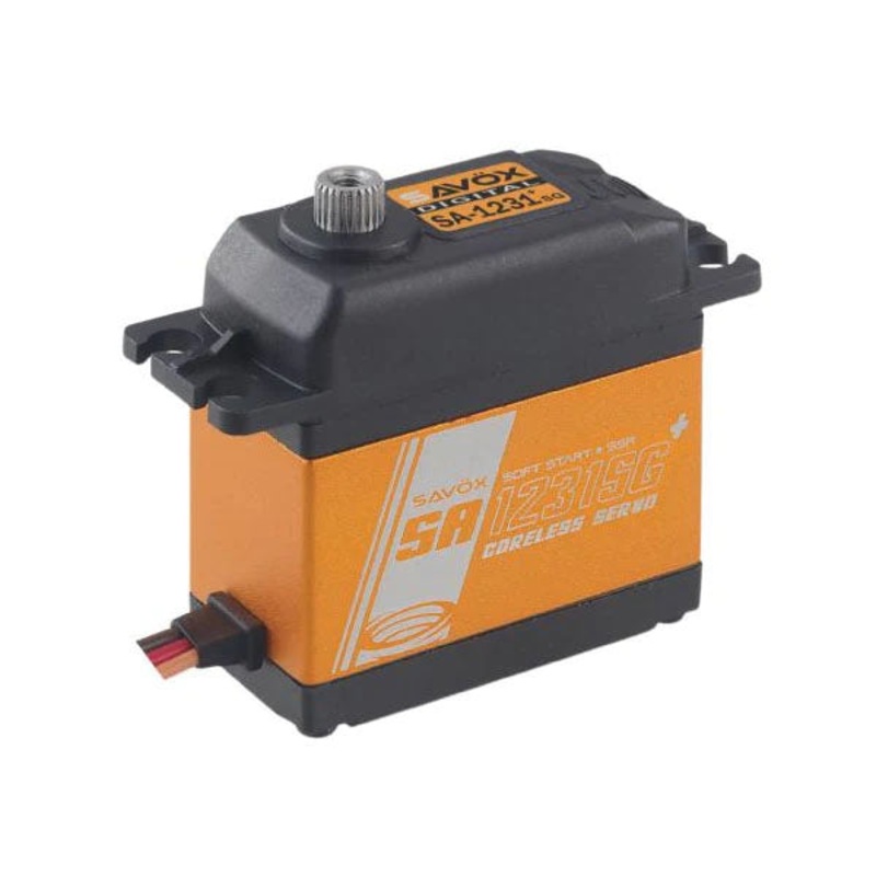 Savox SA-1231SG+ Standard Size Coreless Digital Servo With Soft Start 0.14s/32kg@6v SA1231SGP