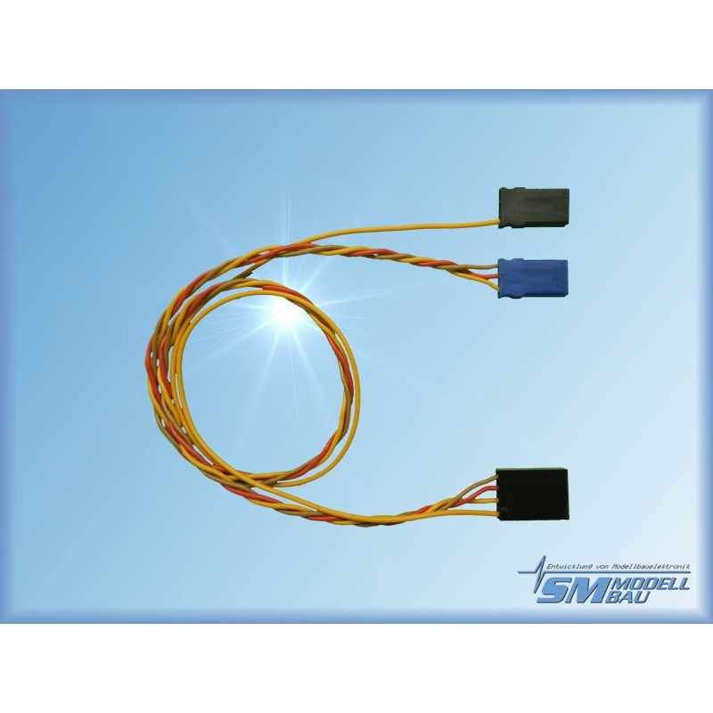 SM MODELL BAU Telemetry Cable for UniSens-E or GPS-Logger 2 30cm SM3130