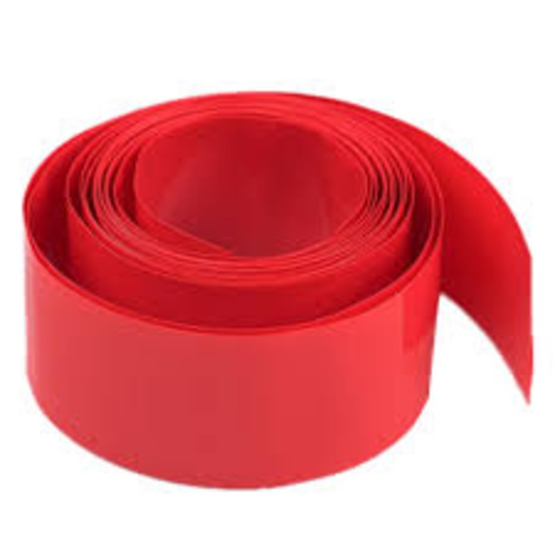 25.4mm Flame Retardant Heat shrink Tubing 2 to 1 Shrink – Red 40cm Length