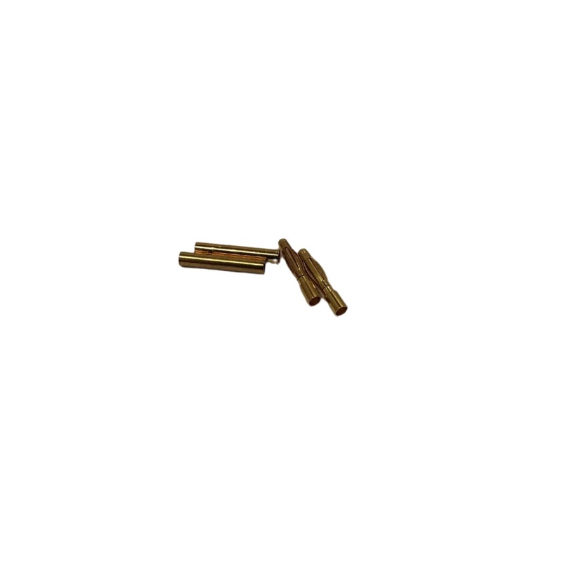 2mm Gold Bullet Connector Set – 2 Pairs 20017EF
