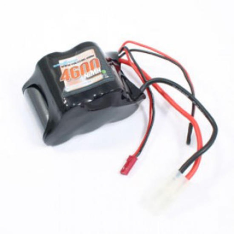 Voltz 4600mAH 6.0V Receiver Sub-C Hump Pack with BEC/JR Plug