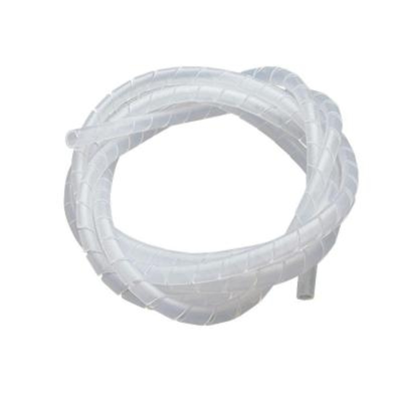 3mm Clear Spiral Wrap 1.5mm – 10mm ideal for Wiring, Air or Fuel Tube 1m Length