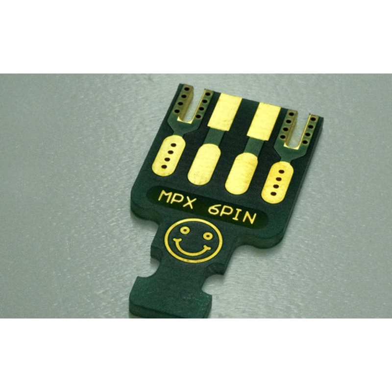 Emcotec MPX 6 pins PCB Solder Wire Connector 5 pieces without connector A86010/832