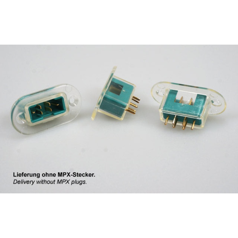 Emcotec MPX Housing with Flange 8 pieces Clear A85014